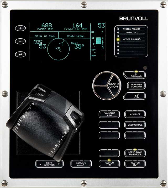 Photograph: Standard single screw Neptune II bridge panel